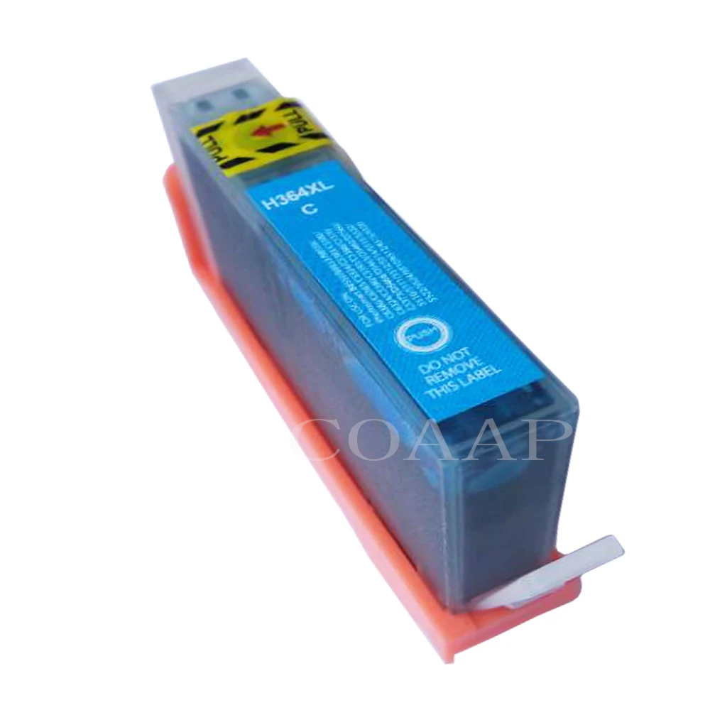 5 خرطوشة حبر متوافقة مع HP364XL بديلة لطابعة HP Photosmart Premium Fax e-All-In-One C309a C310 C410 C410b C510