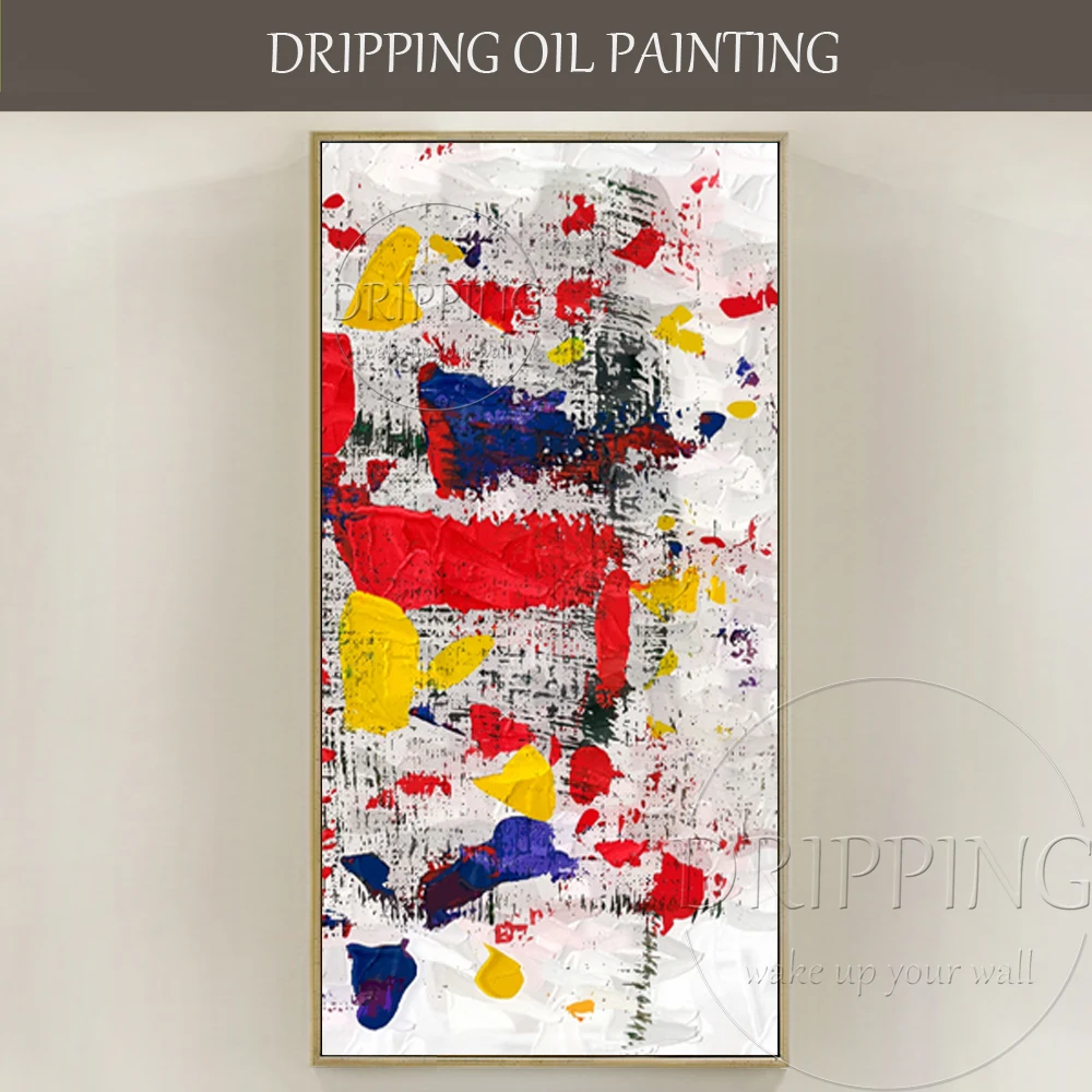 

Excellent Artist Hand-painted High Quality Colorful Abstract Oil Painting on Canvas Modern Art Picture Painting for Living Room