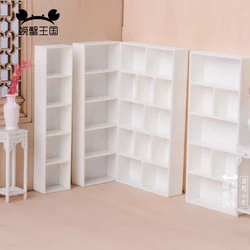 1pcs 1:30 Doll Stand Model Bookcase Cupboard Cabinet Display Shelf Dollhouse Furniture Miniatures for Doll House Accessories