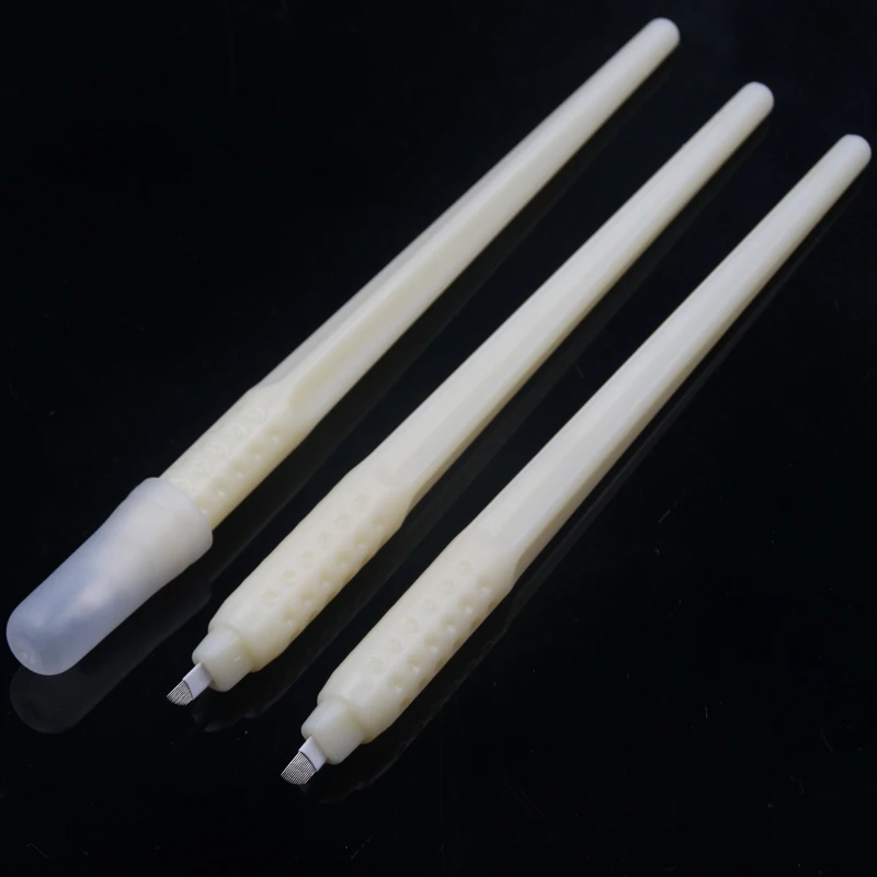 

10pcs Sterilized Disposable Microblading Pen Manual Eyebrow Tattoo Tebori Pen Microblading Hand Tools for sale with LOT NO