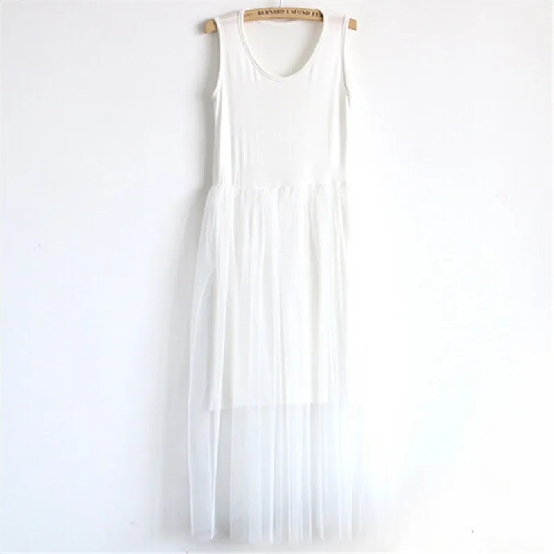 2021 New Style Maxi Long Dress Women Fashion Casual Sleeveless Gauze dress Vintage Party Vestidos Ladies su0030