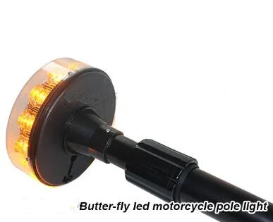 Motorcycle Led warning Light,12Leds,Scalable 90cm,Police Bike strobe bar light,motorbike Led emergency lights,waterproof