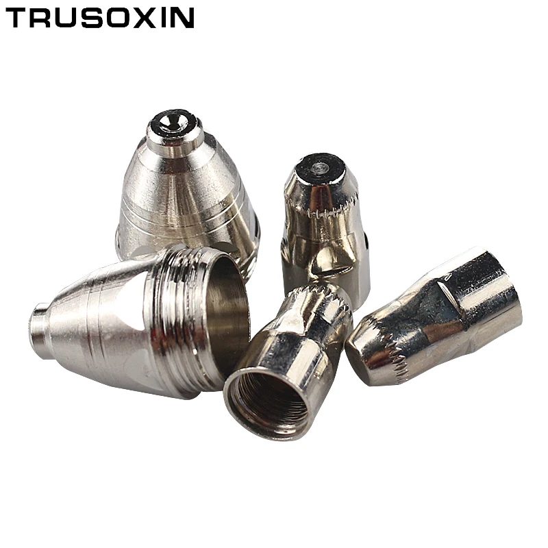 20pcs P80 Consumables Tips and Electrodefor 80A 100A Air Plasma Cutter CUT80 CUT100 and WSM  Welding Machine