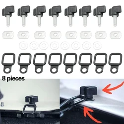 Universal Hard Top Fasteners Thumb Screws Nuts Hard Top Thumb Screws for Jeep Wrangler YJ TJ JK Car Accessories