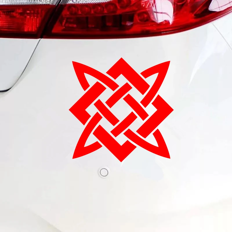 CK2155# Slavic pattern funny car sticker vinyl decal white/black car auto stickers for car bumper window car decorations