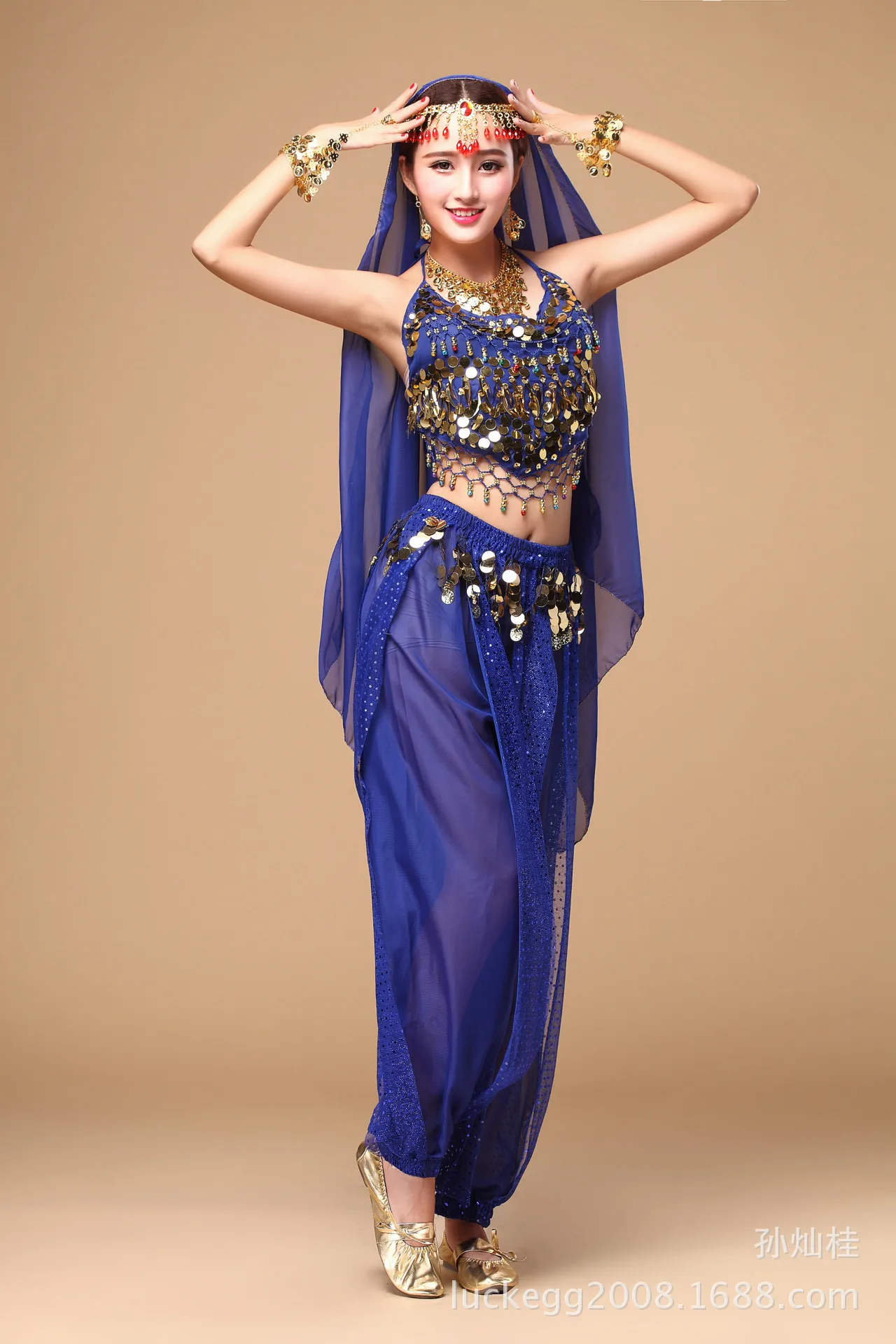 Traje de dança do ventre feminino, 6 cores, conjunto completo, traje de bollywood, vestido indiano, vestido de dança do ventre, prática de dança oriental, roupa de dançarina 9