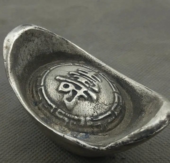 

Antique Old QingDynasty silver ingot /coins ,hand-made crafts,best collection&adornment,free shipping