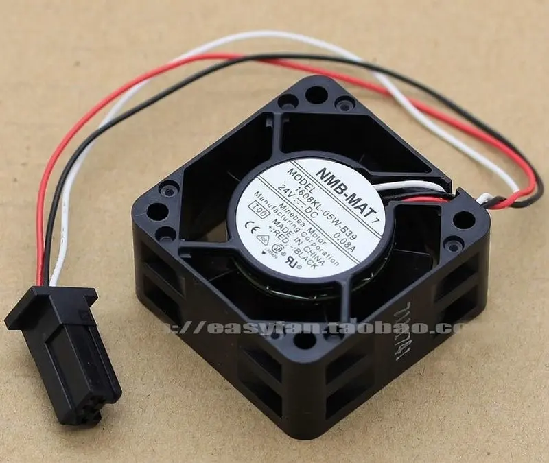 Imagem -06 - Nmb-mat 1608kl05w-b39 24vdc 0.07a 0.08a Ventilador com Fanuc Servo Driver Interface2 Pcs em Pacote