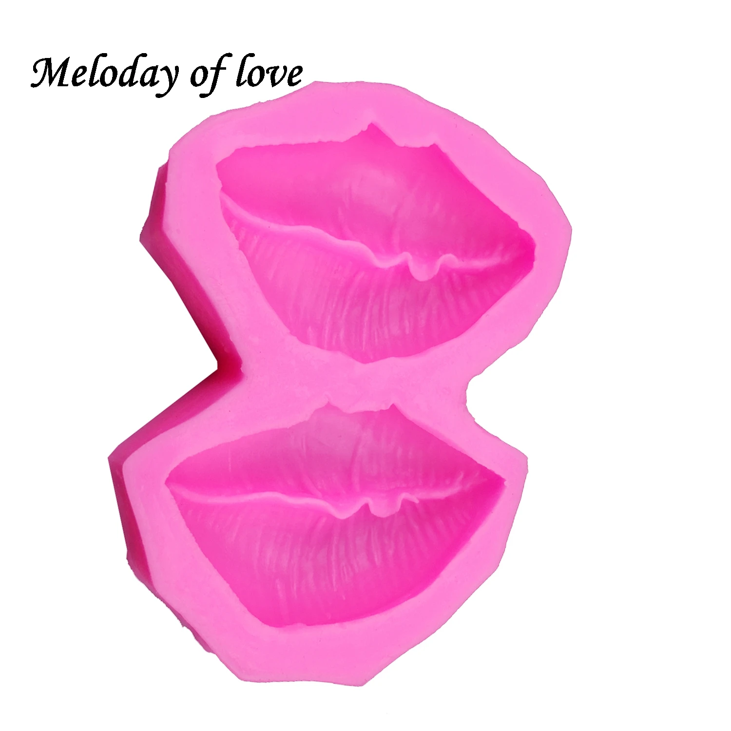 Lips chocolate Party cake decorating tools DIY mouth baking fondant silicone mold kitchen Baking accessories T0239