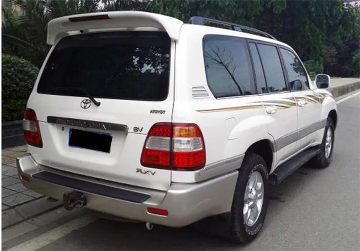 مراجعة شاملة لـ VXr2007: تحسين مظهر وديناميكية سيارة تويوتا لاند كروزر LC100/LC80 مع جناح خلفي من مادة ABS