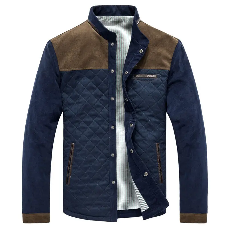 

2024 New Spring Men's Jacket Baseball Uniform Slim Casual Coat Mens Brand Clothing Fashion Coats Male Quilted Jacket Outerwear