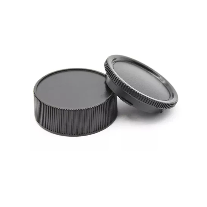 Copertura del corpo dell'obiettivo della fotocamera da 10 paia + protezione del cappuccio del cappuccio del cappuccio dell'obiettivo posteriore per fotocamera e obiettivo Leica M LM