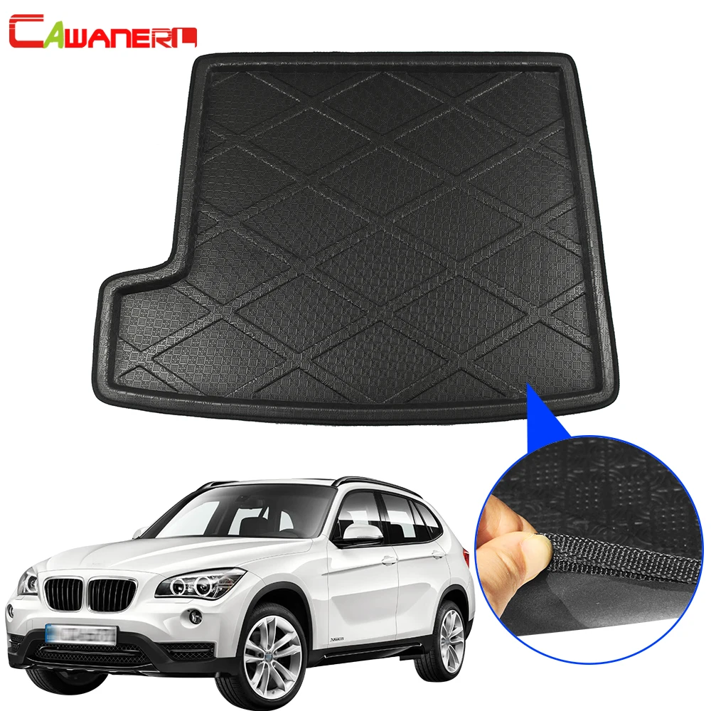 

Cawanerl Car Styling Trunk Mat Boot Tray Liner Floor Luggage Mud Pad Cargo Carpet For BMW X1 E84 2010 2011 2012 2013 2014 2015