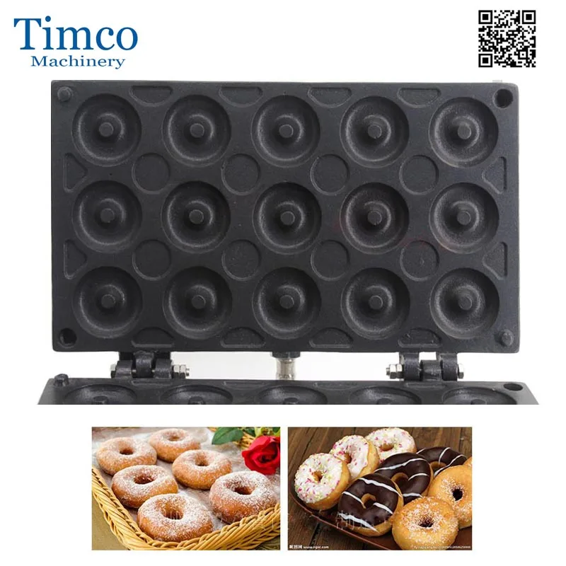 TIMCO pączek urządzenie do 15 sztuk koło kształt pierścienia ze stali nierdzewnej pączki piekarz maszyna