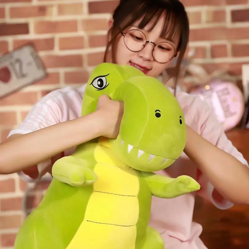 Simulatie Dinosaurus Knuffels Zachte Hobby Cartoon Kussens Tyrannosaurus Knuffel Pop Verjaardagscadeau
