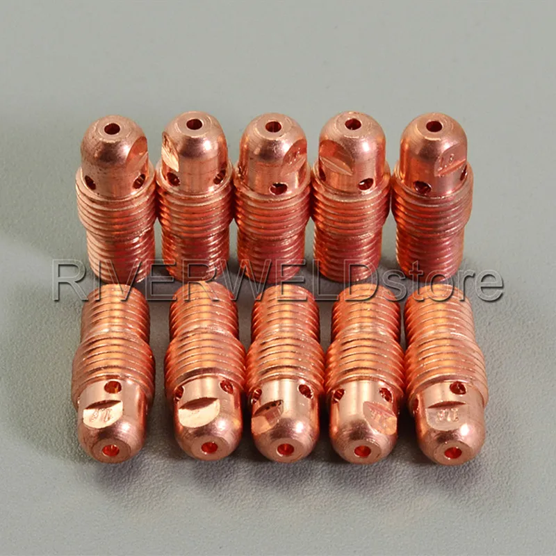 

TIG Collets Bodies 13N27 1.6mm 1/16" Fit SR DB PTA WP 9 20 25 TIG Welding Torch Consumables Accessories,10PK