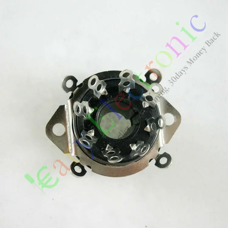 Wholesale and retail 4X 8pin Bakelite vacuum tube socket octal valve base Chassis EL34 KT88 6550 6SN7 free shipping