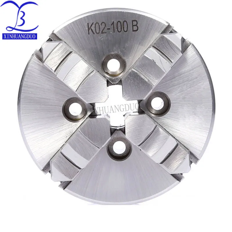 

K02-100 B 4 jaw chuck 100MM manual lathe chuck 4-Jaw Self-centering Chuck