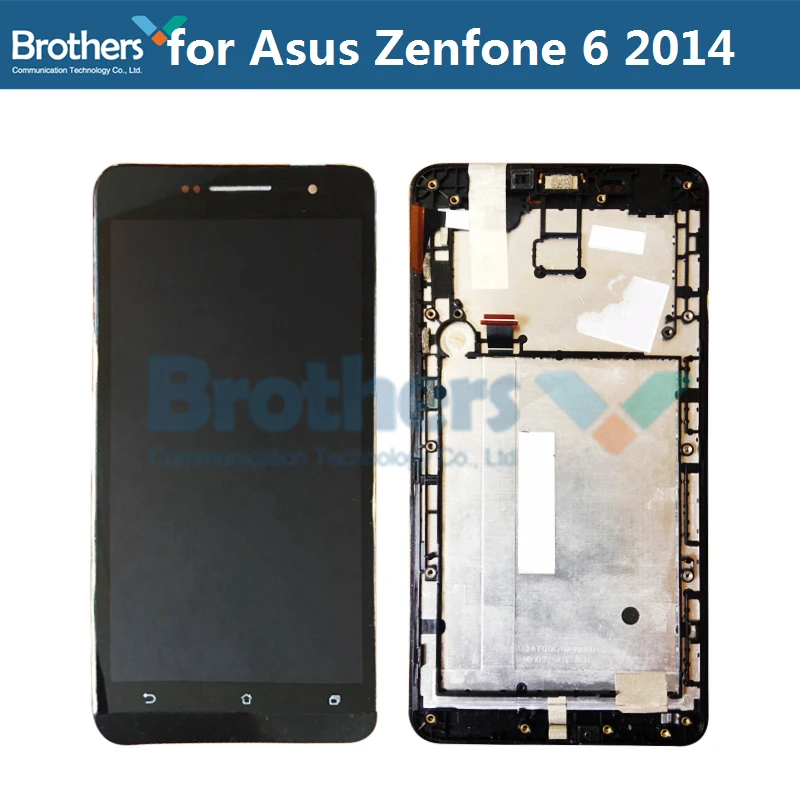 

For Asus Zenfone 6 2014 LCD Display Touch Screen Digitizer for ASUS ZF6 Zenfone 6 LCD Assembly LCD Screen Phone Replacement Test