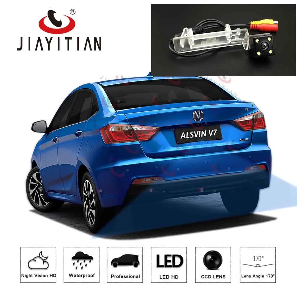 

JiaYiTian rear view camera For Changan Alsvin V7 Yuexiang 2015 2016 2017 2018 Backup Camera Reverse Camera license plate camera