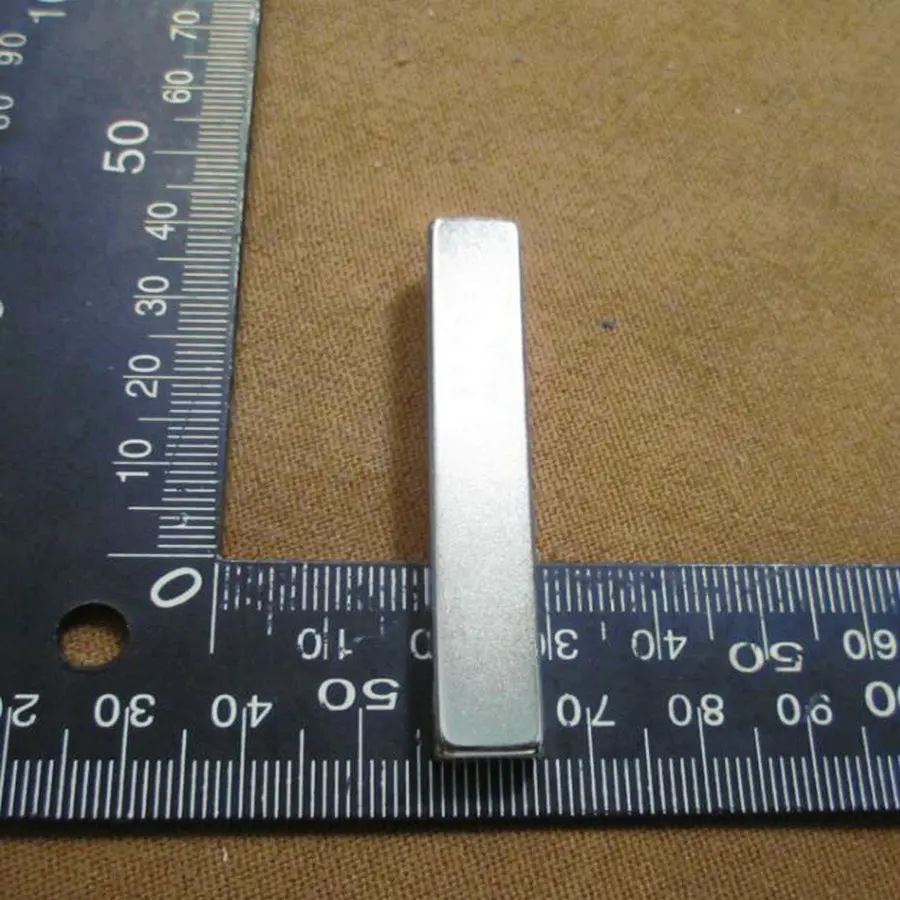 50PCS 60mm X 10mm X 5mm Cuboid Rare Earth Big Neodymium Block Magnet Grade High Quality 60*10*5