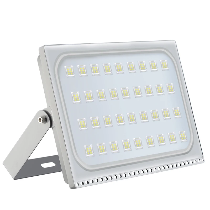 2 Stuks Ultradunne Led-schijnwerper 150W 200W 300W 500W IP65 110V/220V Led Spotlight Refletor Buitenverlichting Wandlamp Schijnwerper