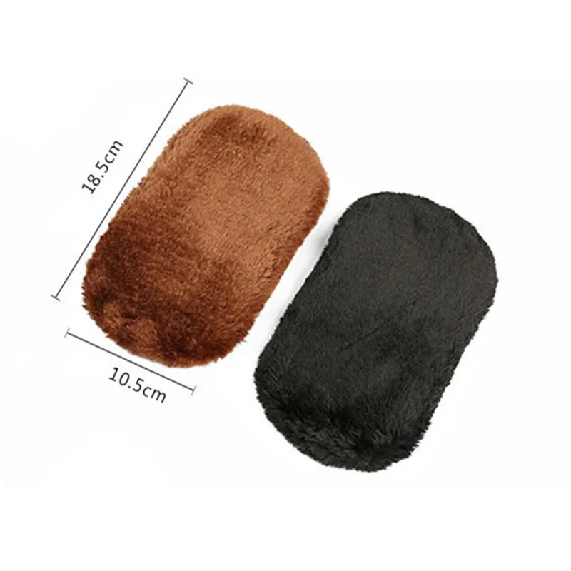 Shoes Polishing Glove Multifunctional Leather Shoe Polishing Cleaning Cloth Portable Soft Plush Shoes Shine Cloth Handheld