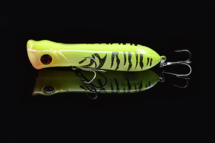 Señuelo Popper artificial japonés con bolas ruidosas - imagen 2