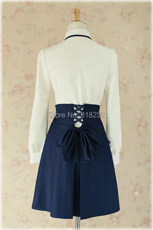 Fate/stay night Artoria Pendragon Saber Casual High Waist Skirt School Uniform Outfit Anime Cosplay Costumes image 5