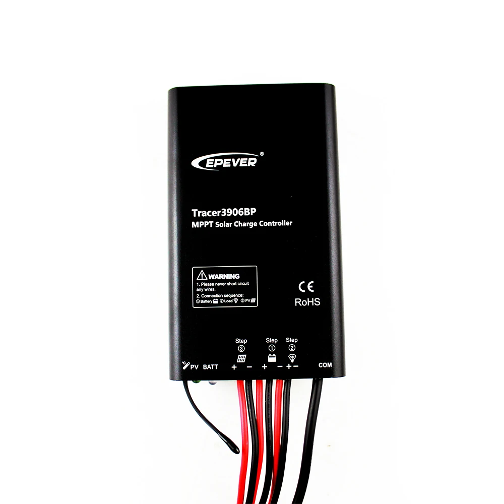 Imagem -03 - Controlador 15a com Super Parâmetros Design de Programador para Bateria de Lítio Mppt Tracer3906bp Controlador de Banco de Energia Solar Epever