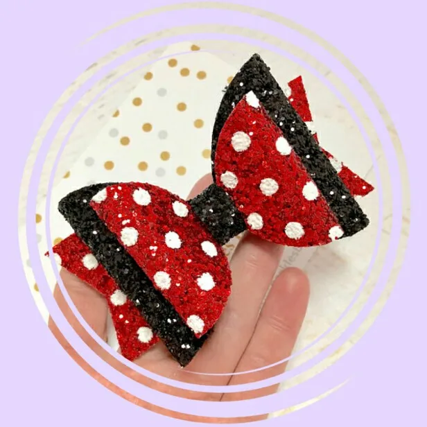 Thumblina Princess Glitter Bow Sparkle Hair Clip for Women Girls Hairpin Children Kids Barrettes Hair Accessories