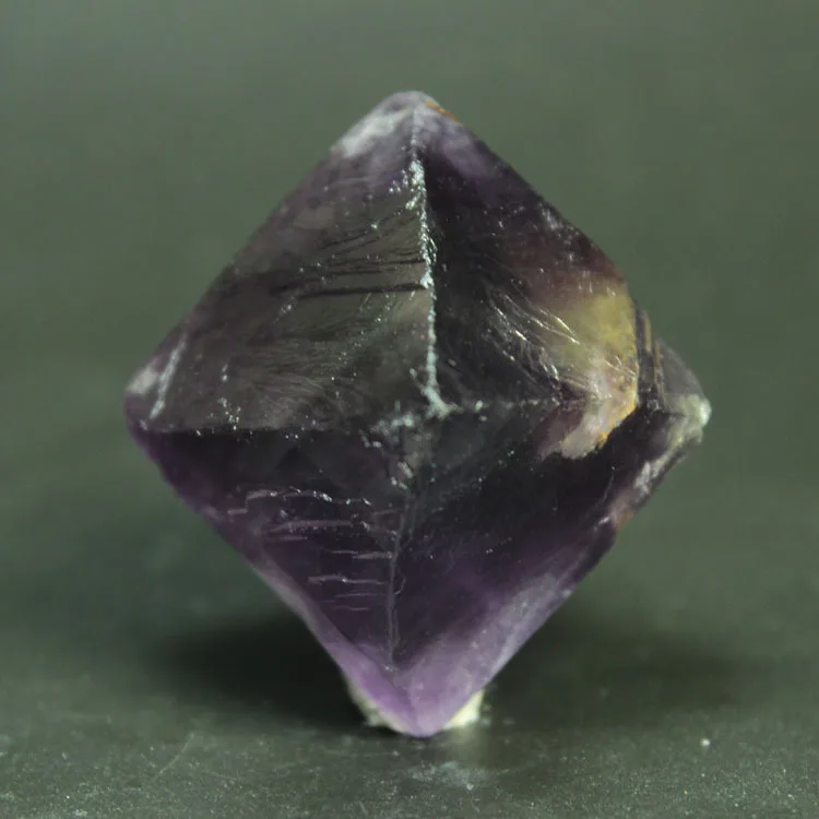 Natural Symphony big purple fluorite octahedral stone DIY jewelry mineral fluorite crystal 19