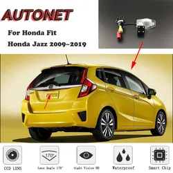 AUTONET HD Night Vision Backup Rear View camera For Honda Fit Honda Jazz MK2 MK3 2009~2019 CCD/license plate Camera