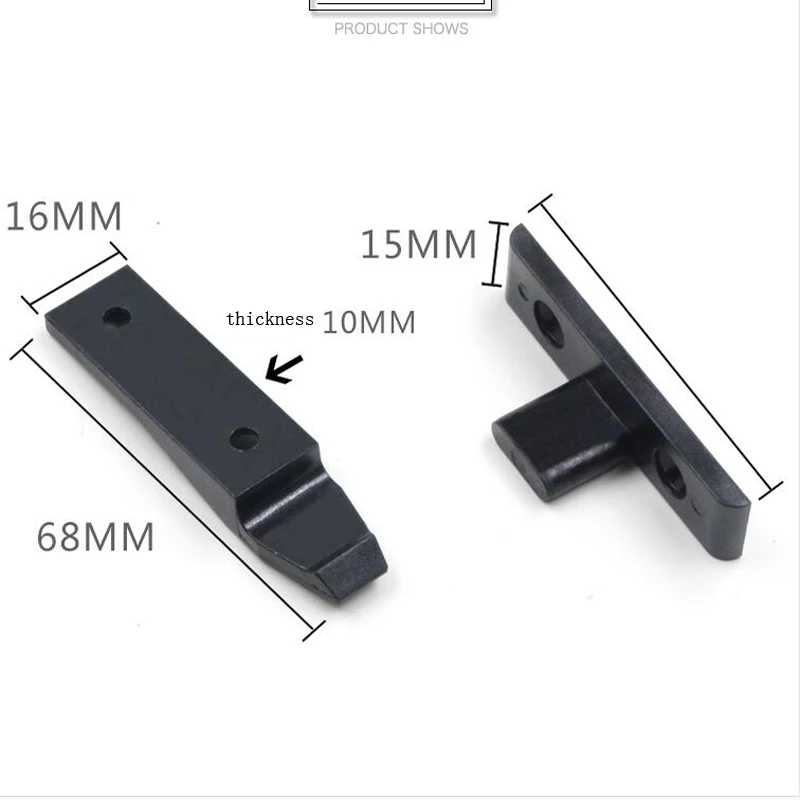 Weatherboarding Hovering Clasp Connector Integrated Wood Panel Fast Assembly Up and Down Fast Inserting Connector 20pcs