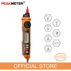 PEAKMETER PM8211 Pen type Digital Multimeter with probe ACV DCV Electric Handheld Tester Multimeter Resistance NCV Continuity