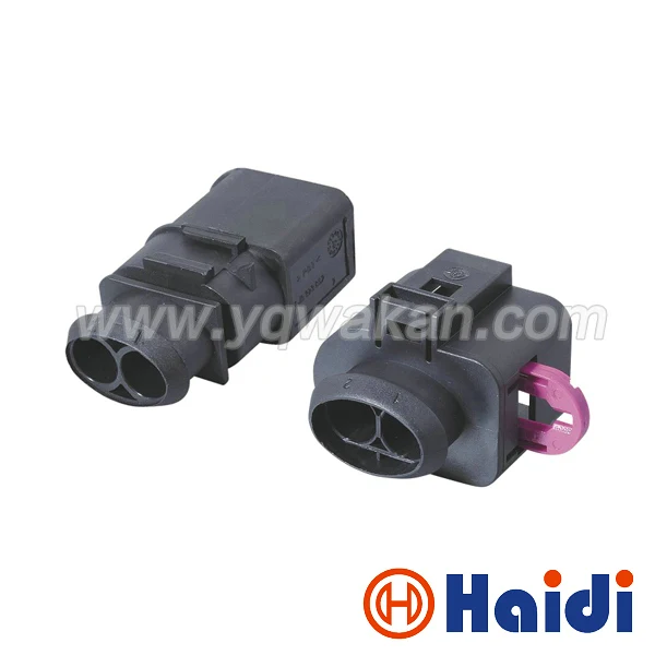 

1sets 6.3mm 2 way male female Car Connectors 1J0 973 752 1J0 973 852