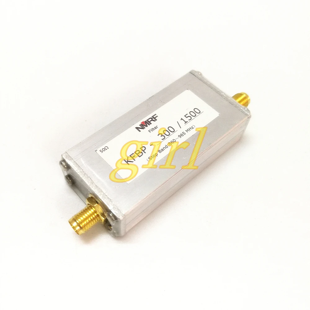 KFBP-300/1500 SPECIALE FILTER VOOR DEKELINGSDETECTIE VAN 300-1500MHz STROOMAPPARATUUR, SMA INTERFACE