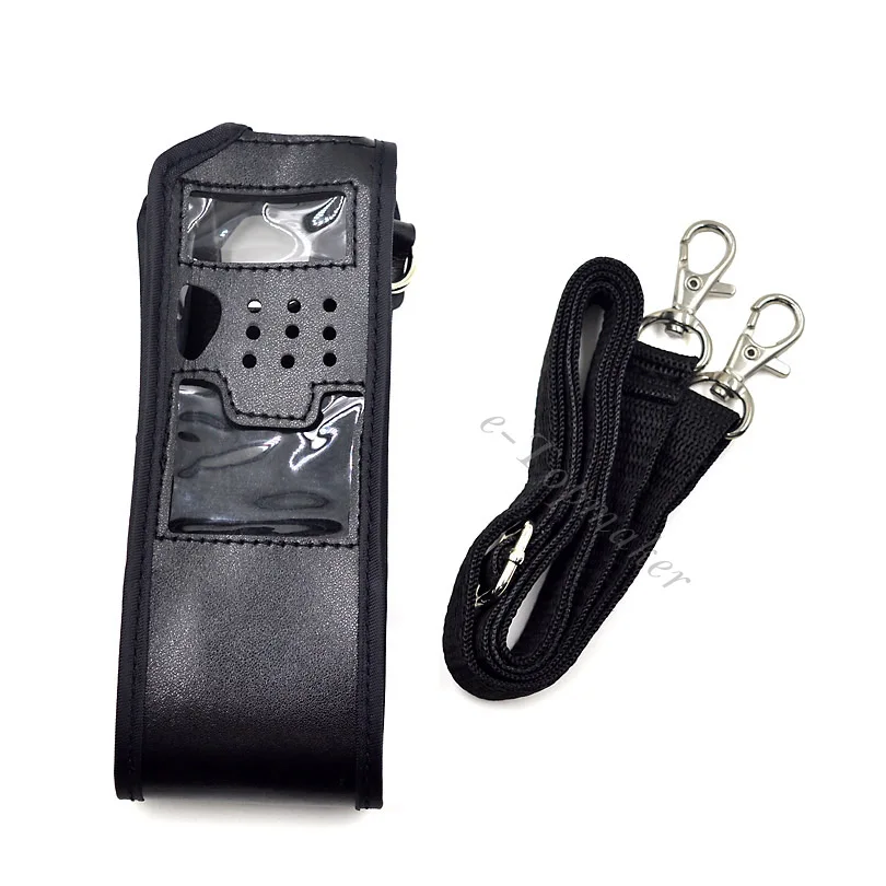 XQF Extended Leather Soft Case Bag for Baofeng UV-5R 3800mAh Portable Radio Walkie Talkie UV 5R TYT TH-UVF9 TH-F8 TH-UVF9D