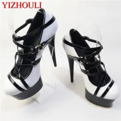 The summer wedding heels are sweet 15CM high heels, the goddess married high heels Dance Shoes