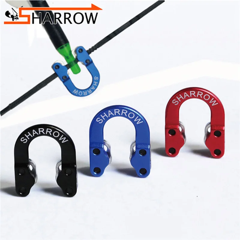 

Ship From USA Warehouse Archery Aluminum D Loop Release Bowstring Safety Release Metal For Compound Bow Shooting Accessories