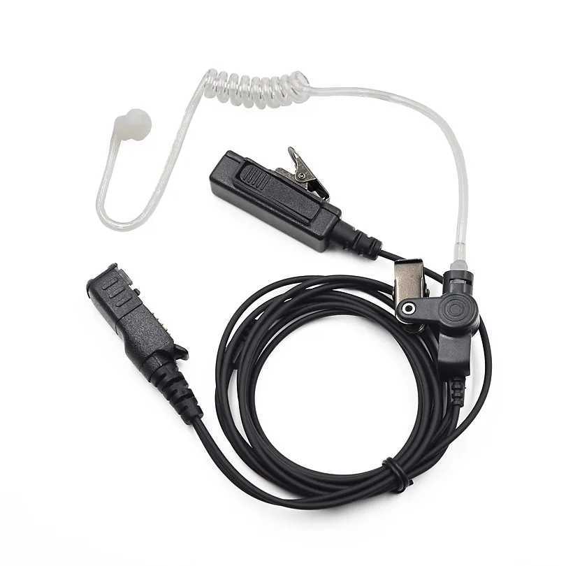 Security Air Acoustic Tube Earpiece Headset PTT for Motorola TETRA MTP3550 MTP3100 MTP3200 MTP3250 MTP3500 Two Way Radio