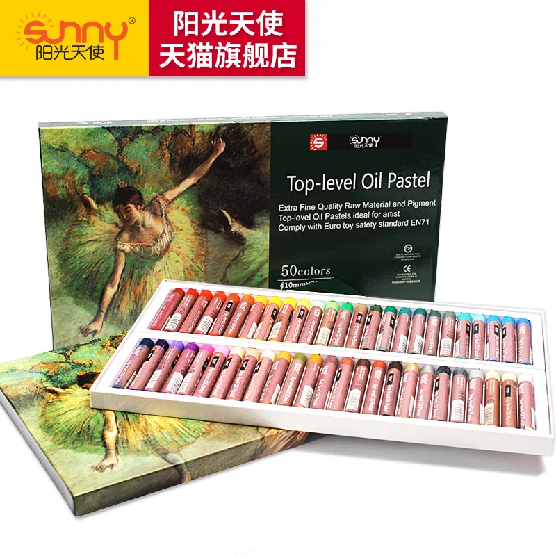 

Cute Crayons 12/16/25/50 Colors Soft Oil Pastels For Drawing Set Children Waxes Kids Gift Oil Painting Stick Painting Item