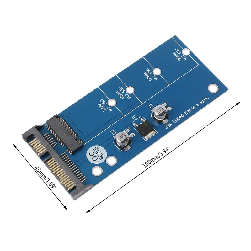 M2  SSD SATA3 SSDs To SATA Expansion Card Adapter SATA To  Converter Computer Cable Accessories
