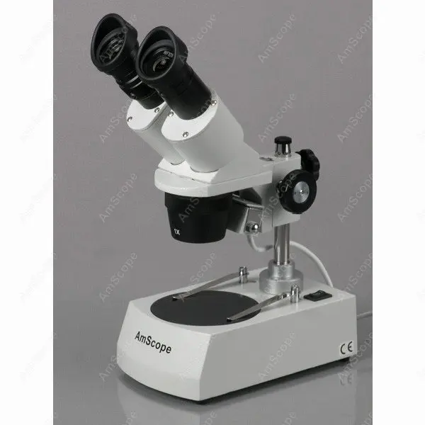 Student School-AmScope Supplies 10X-20X-30X-60X Forward Stereo Microscope with Digital Camera