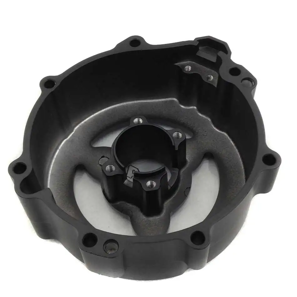 For 2006-2014 Kawasaki ZX14R ZZR1400 2007 08 09 10 11 12 2013 See through Engine Stator cover Left side Motorcycle Bike Chrome