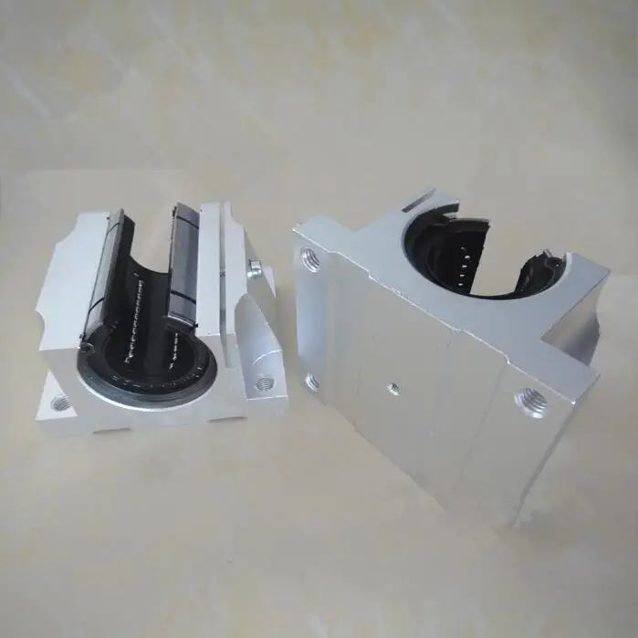 4pcs/lot TBR16 UU TBR16UU Linear Ball Bearings Slide Unit Support Block open type for CNC router