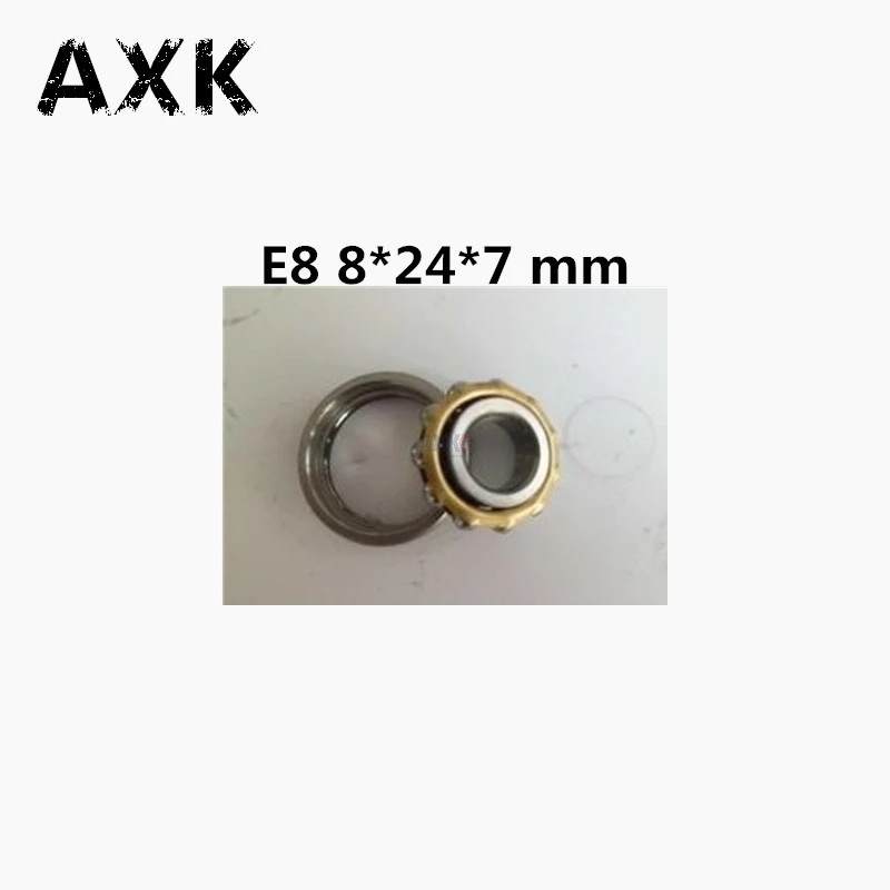 

Free shipping 1pcs high quality E8 Magneto Bearing 8*24*7 mm Angular Contact Separate Permanent Motor Ball Bearings EN8 FB8