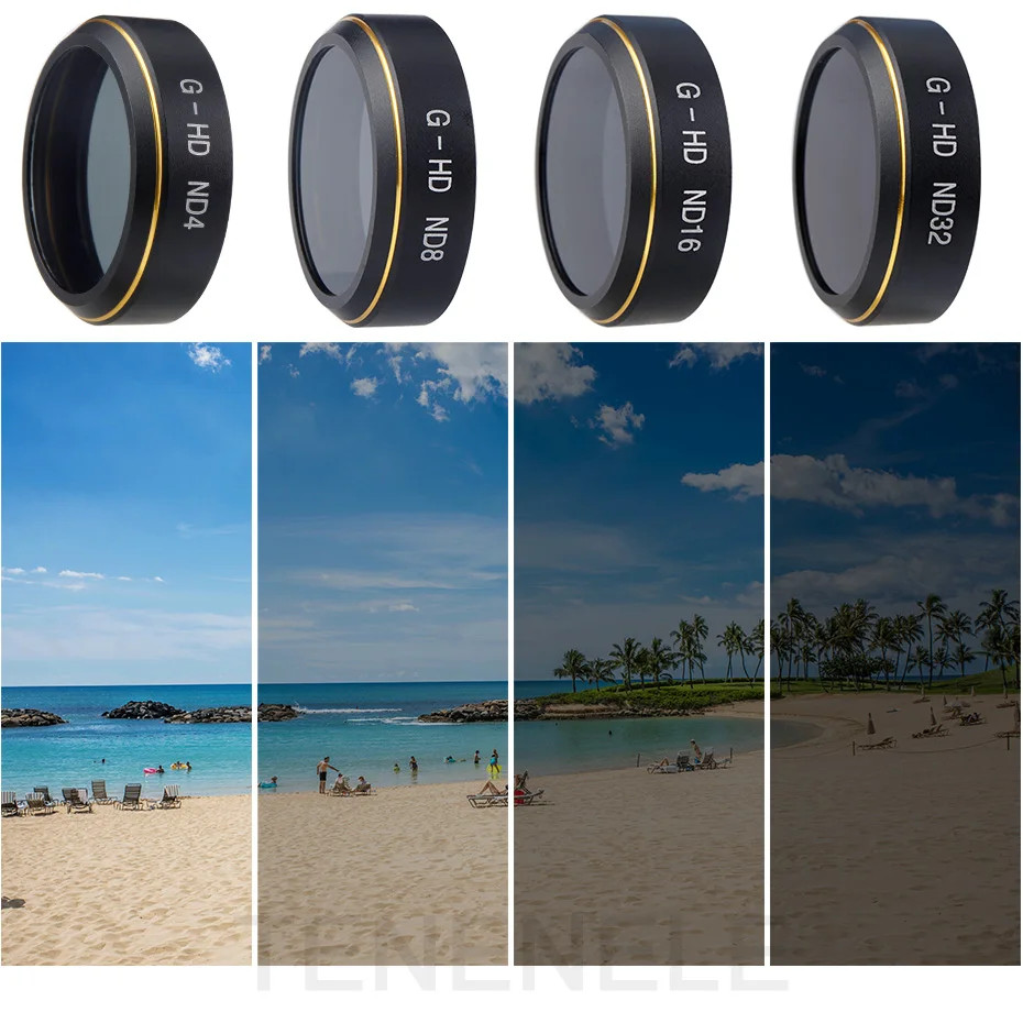 For Phantom 4 Pro Drone Filter Neutral Density Filters Set For DJI Phantom 4 Pro V2.0/Advanced Lens UV+CPL ND4+8+16+32 Filter