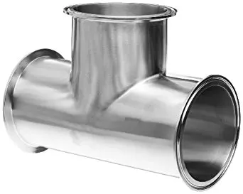 Sanitary 4 inch Tri Clamp Tee Stainless Steel 304