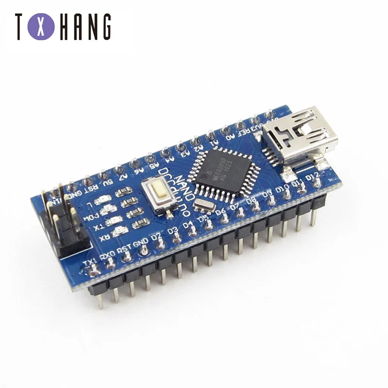 1個のナノV3.0 3.0コントローラ端子アダプタ拡張ボードナノioシールドシンプルな延長プレートarduinoのavr ATMEGA328P